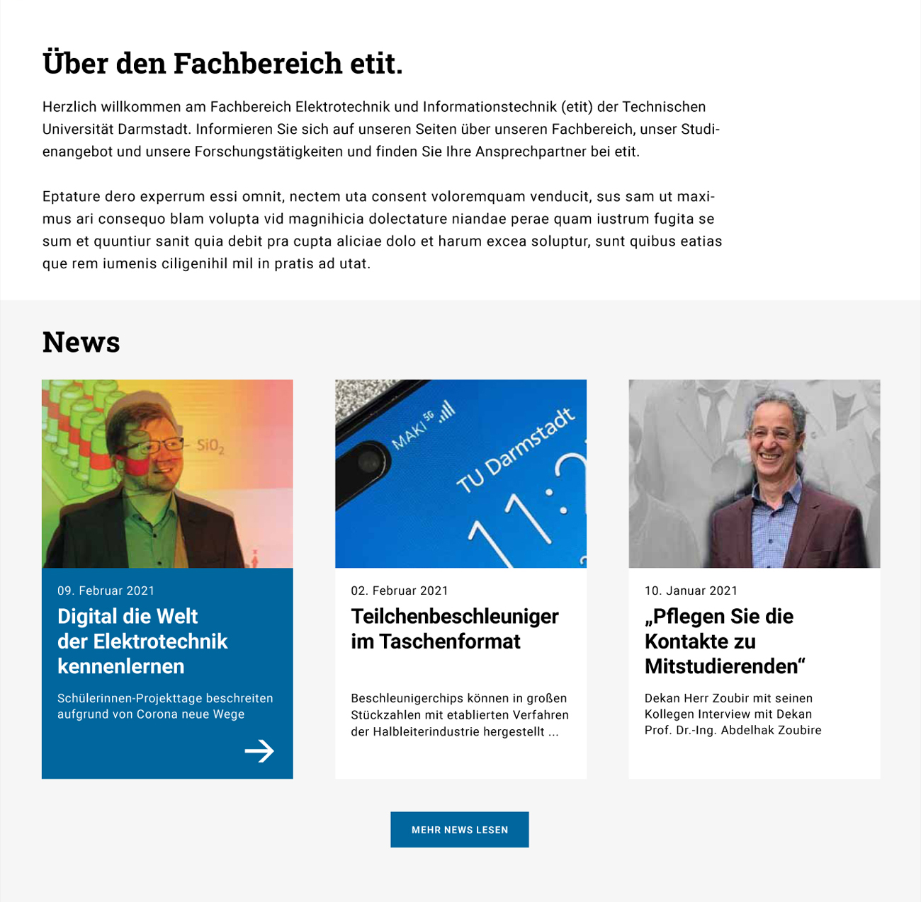 Slider Seiten Dummie